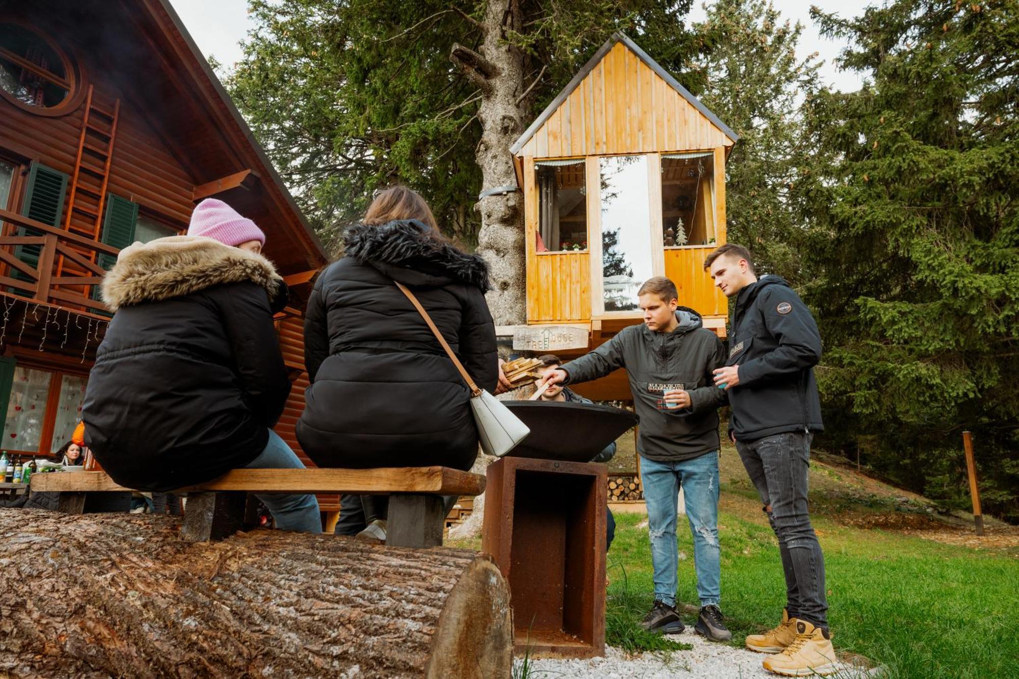 Tree House Alpinka Krvavec Villa แซเคลียนาโกเรนสเคม ภายนอก รูปภาพ